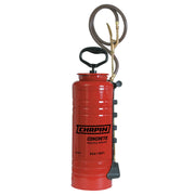 CHAPIN front view showing robust Tri-Poxy tank and handles for jobsite durability