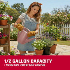 CHAPIN wide top opening for quick, splash-reduced filling in sinks or buckets