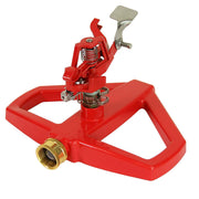 CHAPIN 4980 front view showing full sprinkler and wide coverage benefit