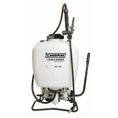 CHAPIN front view showing tank and pump for reliable even coverage