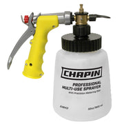 CHAPIN G364D front view showing tank and handle for easy application