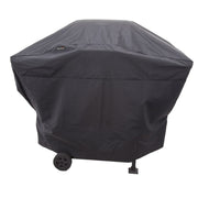 Char-Broil front view of cover on grill showing full protection and fit