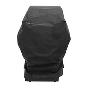 Charbroil front view small cover protecting grill and preventing weather damage