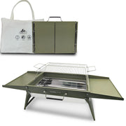 Charmline front view folded compact for travel and storage convenience