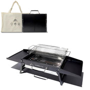 Charmline open front view showing compact cooking surface and portability benefit