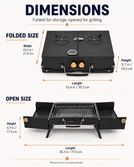 Charmline lid thermometer close-up for easy temperature monitoring and control