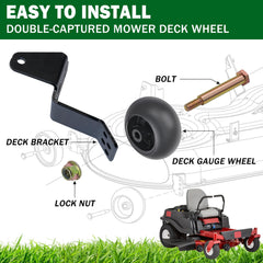 CheeMuii shoulder bolt and lock nut hardware ready for quick installation
