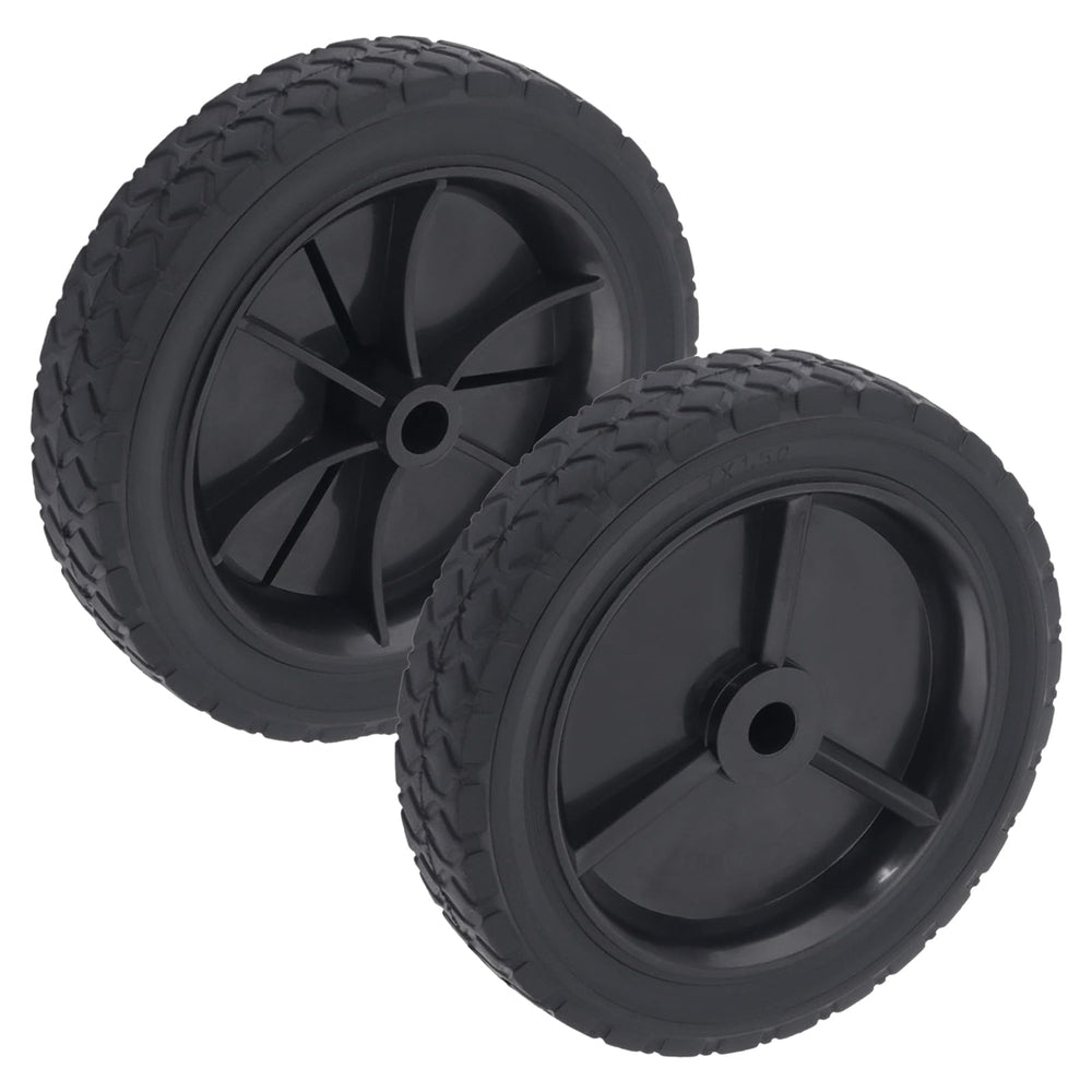 CheeMuii front-facing wheel pair showing durable construction and easy swap