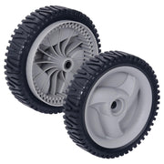 CheeMuii front view of two wheels showing fit and visual match benefit