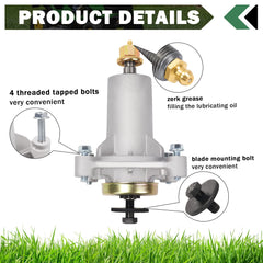 CheeMuii kit components laid out with bolts, zerk, washers for convenience