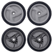 CheeMuii front wheels pack showing four 8 inch replacements restoring steering