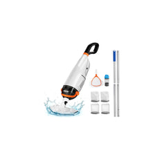 Cheerclean front view showing vacuum body and ergonomic handle for easy control