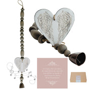 Cherish Gift Co. front view showing packaged sympathy wind chime and protective box
