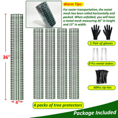 chicarry zip ties and metal stakes laid out for quick secure installation