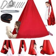 Chihee swing front view showing roomy cocoon and calming design