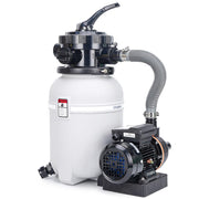 choosmo front view assembled filter pump showing compact design and reliable circulation
