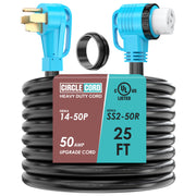 CircleCord front connector view showing durable construction and reliable connection