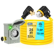 CircleRiver front inlet box showing twist-lock inlet and weatherproof benefit
