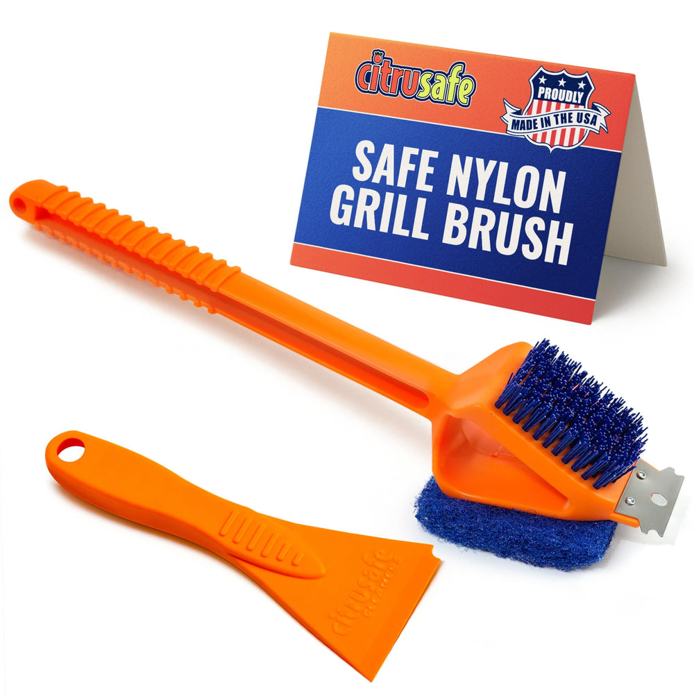 CitruSafe front view showing brush design and branding for safe cleaning