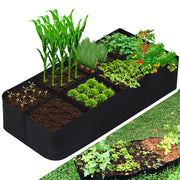CJGQ front view of fabric grow bag showing ready-to-use planting area