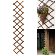 CJGQ wooden lattice front view showing grid and mounting readiness benefits styling