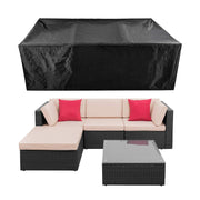 CKCLUU front view on sectional showing full coverage and protection