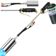 Clozpleax front view of torch showing full length and design benefit reach