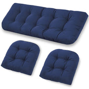 cnsmak front packaging showing three-piece patio cushion set and easy install benefit