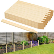 Colingmill front view of 48 wooden stakes showing quantity and packaging benefit