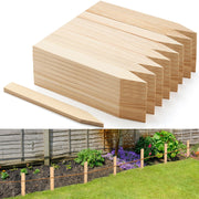 Colingmill front view of 48 wooden stakes showing uniform pack and value