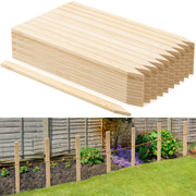 Colingmill front pack showing 48 wooden stakes and quantity benefit