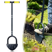 Colwelt front view half moon edger showing whole tool and benefits
