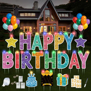 ComboJoy full kit front display showing colorful letters and signs for instant festivity