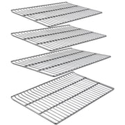 COMVIEE front view grate showing full cooking surface and fit benefit