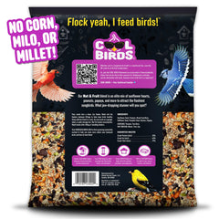 COOL BIRDS dried raisins and papaya close-up showing real fruit pieces birds prefer