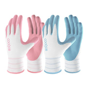 COOLJOB front pack of six blue and pink gloves useful for quick replacement