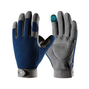 COOLJOB front view showing navy gloves and reusable pouch for protection