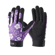 COOLJOB front view showing packaged purple gloves for immediate use