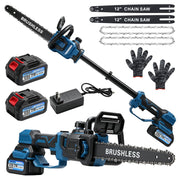 COPDUZI front packaging showing included batteries and charger for quick setup