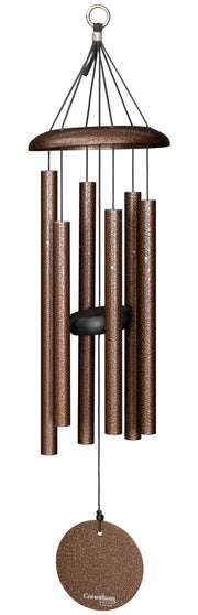 Corinthian Bells front view showing Copper Vein finish and elegant silhouette for curb appeal