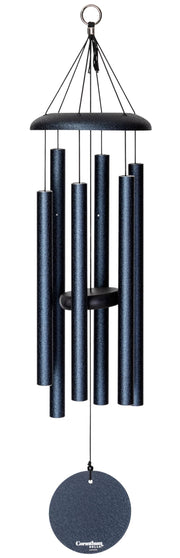 Corinthian Bells front view showing Midnight Blue finish and elegant silhouette benefits visual appeal