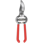 Corona Clipper front view showing red handles and overall tool for visibility