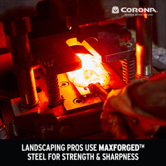 Corona Clipper blade close-up highlighting sharp bypass edge for clean cuts