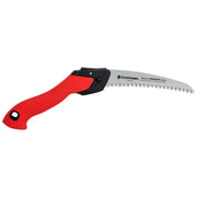 Corona Clipper folded handle front view showing compact portability and safe storage