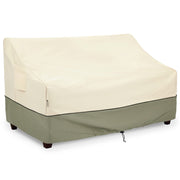 COSFLY front view cover on loveseat showing full protection and weather resistance