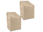 Covermates front view showing full chair cover protecting seat