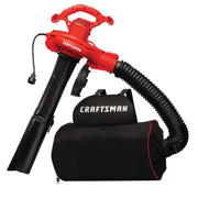CRAFTSMAN front view of blower unit showing compact design and power