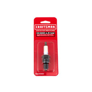 CRAFTSMAN spark plug front packaging showing model CMXGZAM250012 and benefits