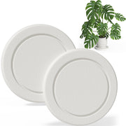 Creproly 12-inch saucer top view showing absorbent surface and neat pot placement
