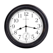 Crosstime front view showing bronze finish and clear numerals for easy reading